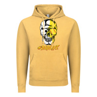 Vintage Mustard Dad life Sugar Skull for Soccer Softball Halloween Costume Vintage Hoodie - maiPhamDesign