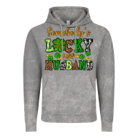 Cloud Rock St. Patrick's Somebody's lucky as husband Vintage Hoodie - OliviaCreatesArt