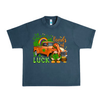 Midnight Navy St. Patrick's Loads of luck with gnome Urban Heavy Tee - HowdyJamesFarm