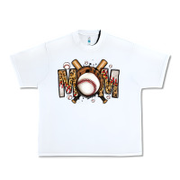 White baseball mom Urban Heavy Tee - Jasminsmagicworld