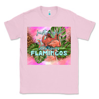 Bubblegum Pink just a girl who loves flamingo Classic Tee - TumblerDesignByShophia