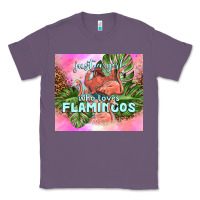Lavender just a girl who loves flamingo Classic Tee - TumblerDesignByShophia