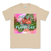 Mushroom just a girl who loves flamingo Classic Tee - TumblerDesignByShophia