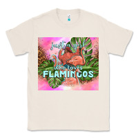 Natural just a girl who loves flamingo Classic Tee - TumblerDesignByShophia