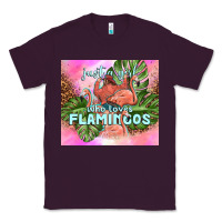 Plum just a girl who loves flamingo Classic Tee - TumblerDesignByShophia