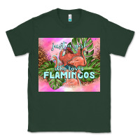 Sports Green just a girl who loves flamingo Classic Tee - TumblerDesignByShophia