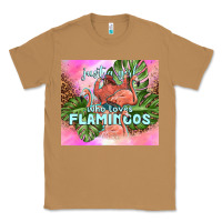Toasted Coconut just a girl who loves flamingo Classic Tee - TumblerDesignByShophia