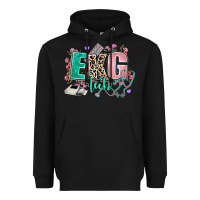 Black ekg tech Heavyweight Hoodie - AdoDesignShop