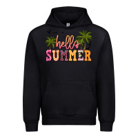 Black hello summer Urban Hoodie - JahusDesignShop