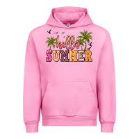 Fuchsia Pink hello summer Urban Hoodie - JahusDesignShop