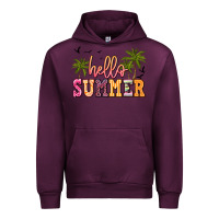 Mauve Wine hello summer Urban Hoodie - JahusDesignShop