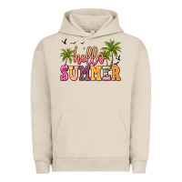 Pigment French Oak hello summer Urban Hoodie - JahusDesignShop