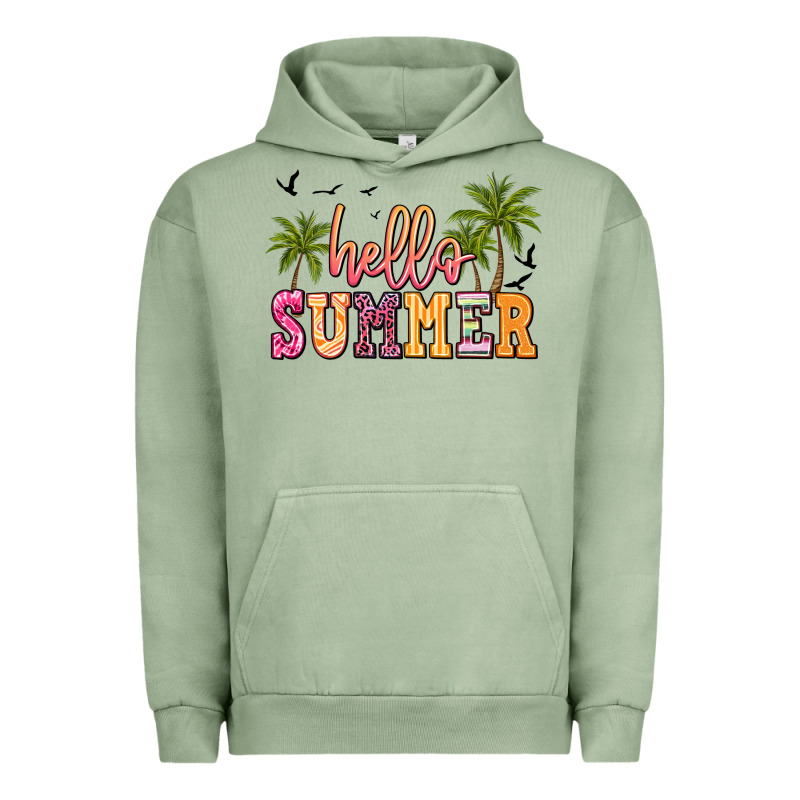 Hello Summer Urban Hoodie by JahusDesignShop | Teevron