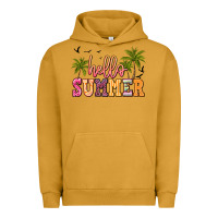 Pigment Peanut Butter hello summer Urban Hoodie - JahusDesignShop