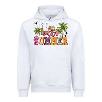 White hello summer Urban Hoodie - JahusDesignShop