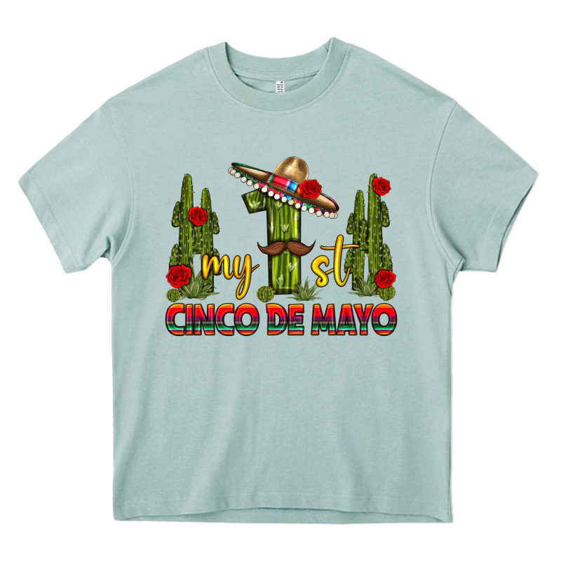 My 1st Cinco De Mayo Heavy Core Tee by texasbilliewilder | Teevron
