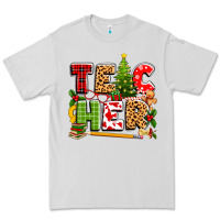 Dove Grey teacher christmas Premium Tee - texasbilliewilder