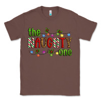 Chestnut The Naughty One Christmas Classic Tee - Artiststas