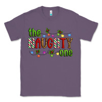 Lavender The Naughty One Christmas Classic Tee - Artiststas