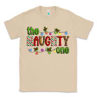 Mushroom The Naughty One Christmas Classic Tee - Artiststas