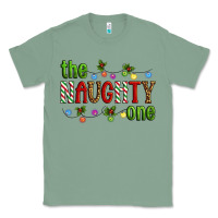 Sage The Naughty One Christmas Classic Tee - Artiststas