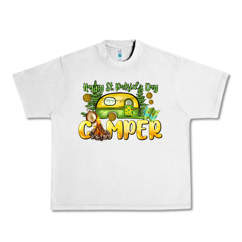 Happy St. Patrick's Day Camper Urban Heavy Tee by HowdyJamesFarm | Teevron