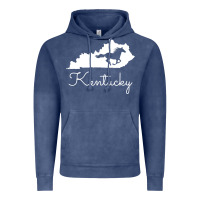 Vintage Denim Kentucky Horse Map State , best gift, costume, halloween, xmas, christ Vintage Hoodie - maiPhamDesign