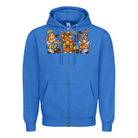 True Royal fall gnomies Zipper Hoodie - BarkalooDesign