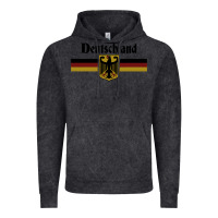 Vintage Black DEUTSCHLAND Germany Flag Coat of Arms Eagle Banner Vintage , best gift Vintage Hoodie - maiPhamDesign