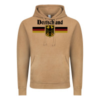 Deutschland Germany Flag Coat Of Arms Eagle Banner Vintage , Best Gift Vintage Hoodie | Teevron