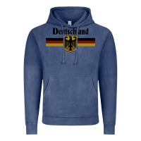Vintage Denim DEUTSCHLAND Germany Flag Coat of Arms Eagle Banner Vintage , best gift Vintage Hoodie - maiPhamDesign