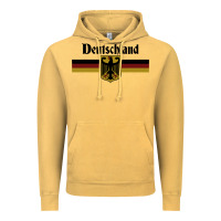 Vintage Mustard DEUTSCHLAND Germany Flag Coat of Arms Eagle Banner Vintage , best gift Vintage Hoodie - maiPhamDesign