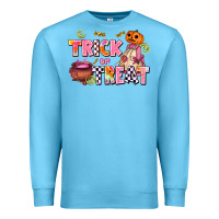 Ocean Blue trıck or treat Premium Sweatshirt - AdoDesignShop