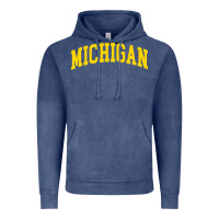 Vintage Denim Michigan - Throwback Design - Classic , best gift, costume, halloween, Vintage Hoodie - maiPhamDesign