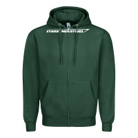 Sports Green stark industries Zipper Hoodie - maiPhamDesign