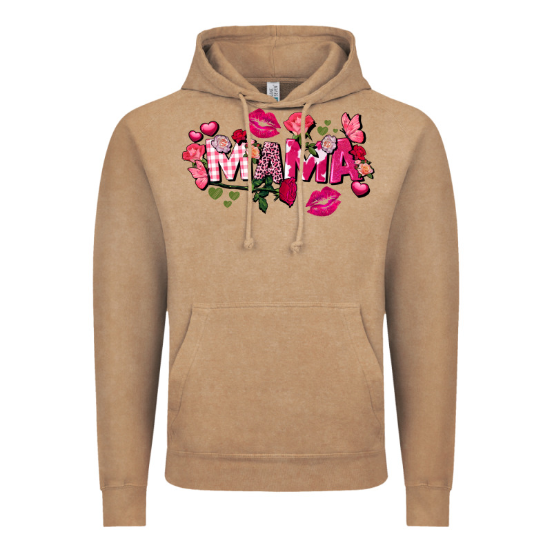 Valentine's Day Mama Vintage Hoodie by FaDigitalArtStudio | Teevron