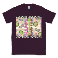 Plum happy easter with cowhide Classic Tee - TumblerDesignByShophia