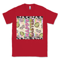 Red happy easter with cowhide Classic Tee - TumblerDesignByShophia
