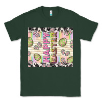Sports Green happy easter with cowhide Classic Tee - TumblerDesignByShophia