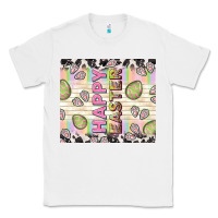 White happy easter with cowhide Classic Tee - TumblerDesignByShophia
