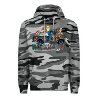 Slate Camo Happy Easter truck Premium Hoodie - CowhideDigitalArt