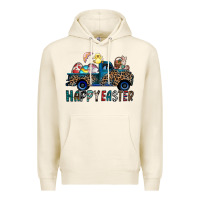 Tofu Happy Easter truck Premium Hoodie - CowhideDigitalArt