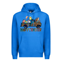 True Royal Happy Easter truck Premium Hoodie - CowhideDigitalArt