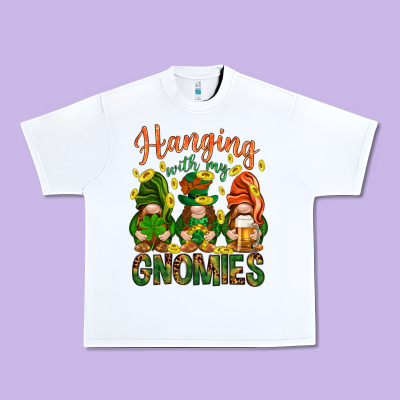 Hanging With My Gnomies Urban Heavy Tee Designed By Howdyjamesfarm