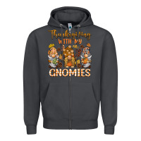 Smoke thanksgiving with my  gnomies Zipper Hoodie - BarkalooDesign