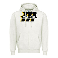 Oatmeal Heather massachusetts maritime academy Zipper Hoodie - maiPhamDesign