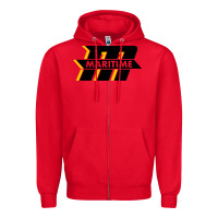 Red massachusetts maritime academy Zipper Hoodie - maiPhamDesign