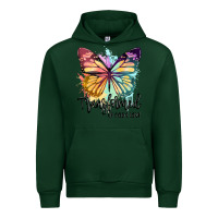 Forest Green transformed by god's love Urban Hoodie - JahusDesignShop
