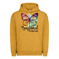 Pigment Peanut Butter transformed by god's love Urban Hoodie - JahusDesignShop