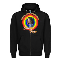 Black Things There's Something Stranger Zipper Hoodie - maiPhamDesign